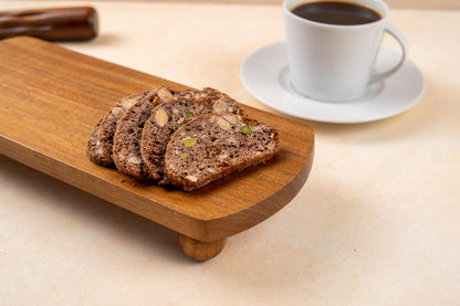 Chocolate Biscotti, Crunchy Gourmet Cookie, Housewarming Food Gift Box, Handmade Coffee & Tea Treats, Turkish Bakery Sna