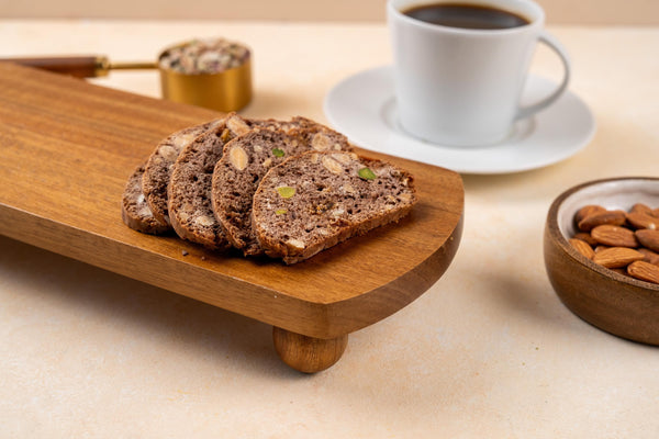 Chocolate Biscotti, Crunchy Gourmet Cookie, Housewarming Food Gift Box, Handmade Coffee & Tea Treats, Turkish Bakery Sna