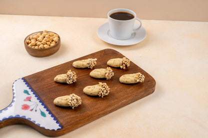 Leaf Cookie, Handmade Gourmet Cookies, Housewarming Cookie Gift Box, Coffee & Tea Treats, Chocolate Hazelnut Cookies, Fr