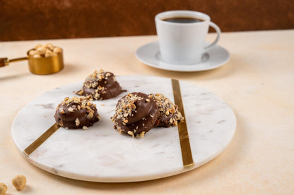 Cherry Puff Cookie, Chocolate Hazelnut Cherry Filled Cookie, Turkish Handmade Treat, Gift Box Cookie, Artisan Chocolate 
