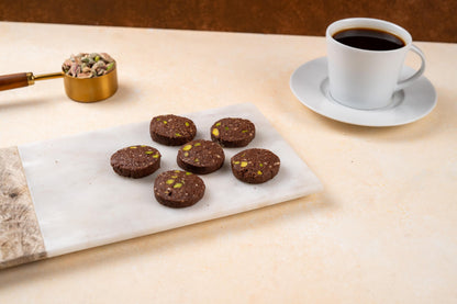 Mini Pistachio Cookies, Chocolate Chip Cookies, Handmade Gourmet Cookie Gift Box, Wedding Treats, Coffee & Tea Snack