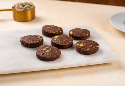 Mini Pistachio Cookies, Chocolate Chip Cookies, Handmade Gourmet Cookie Gift Box, Wedding Treats, Coffee & Tea Snack