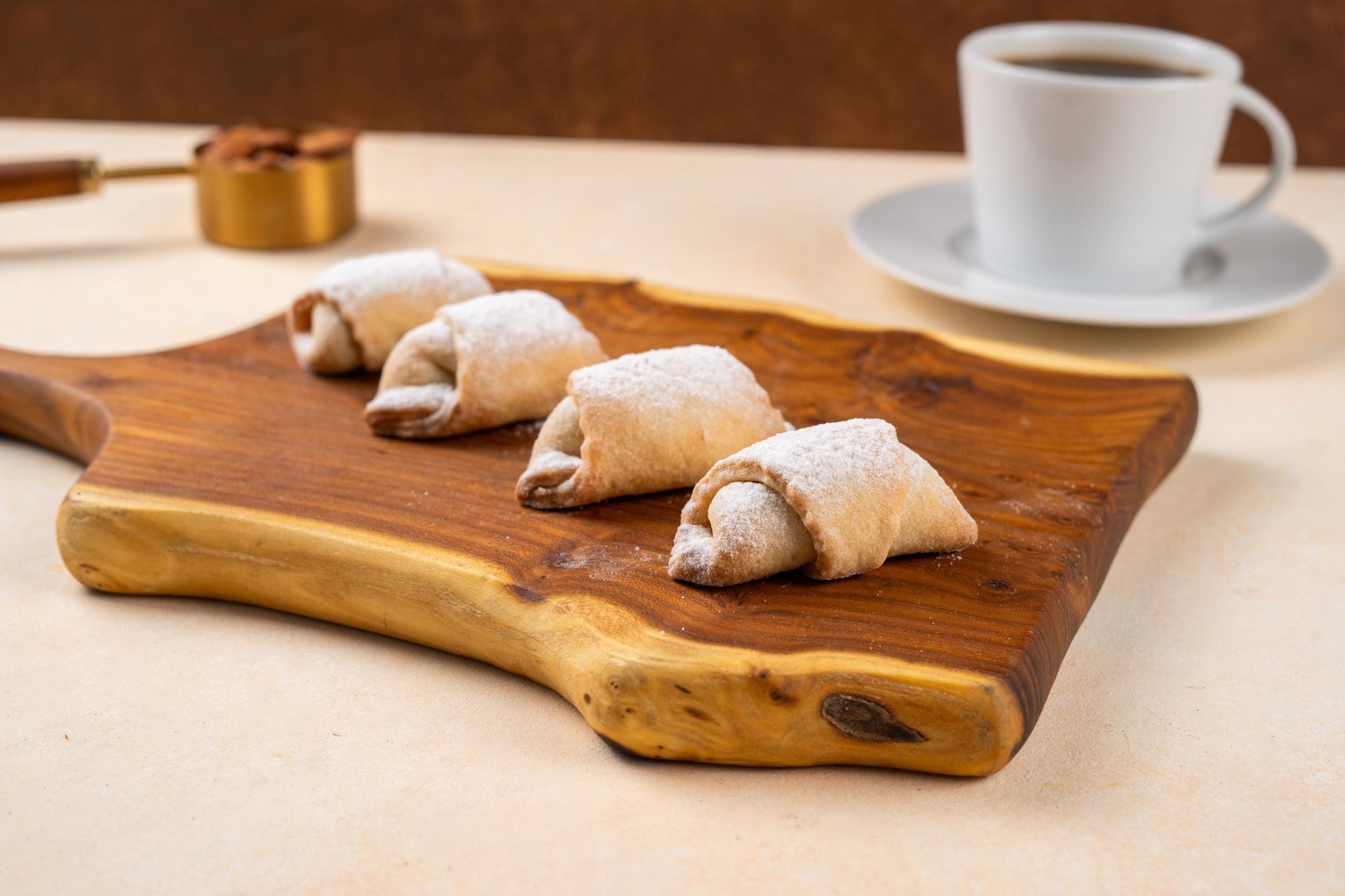 Apple Roll Cookies, Cinnamon Apple Filled Pastry, Handmade Turkish Treats, Housewarming Food Gift Box, Coffee & Tea Snac