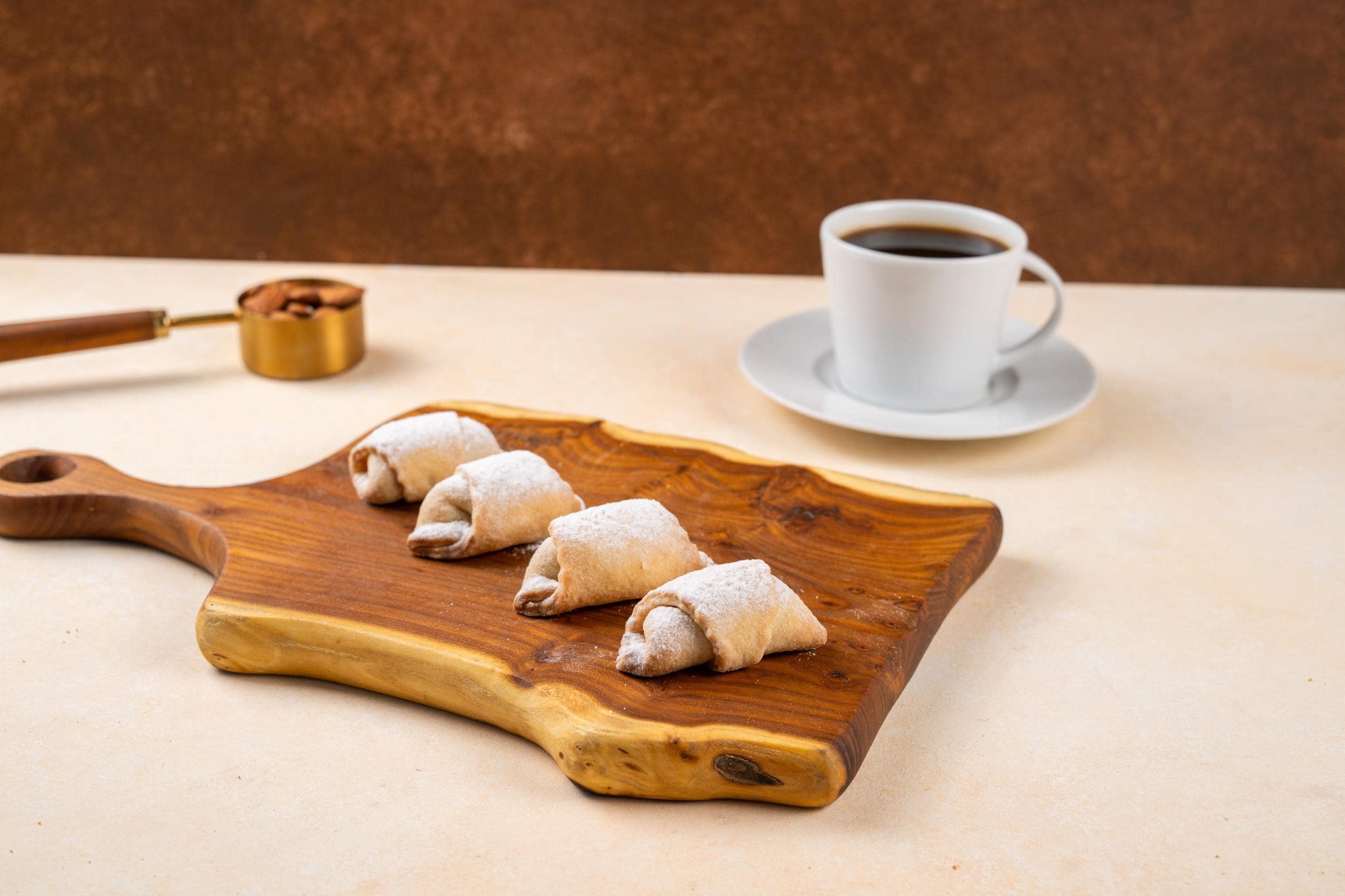 Apple Roll Cookies, Cinnamon Apple Filled Pastry, Handmade Turkish Treats, Housewarming Food Gift Box, Coffee & Tea Snac