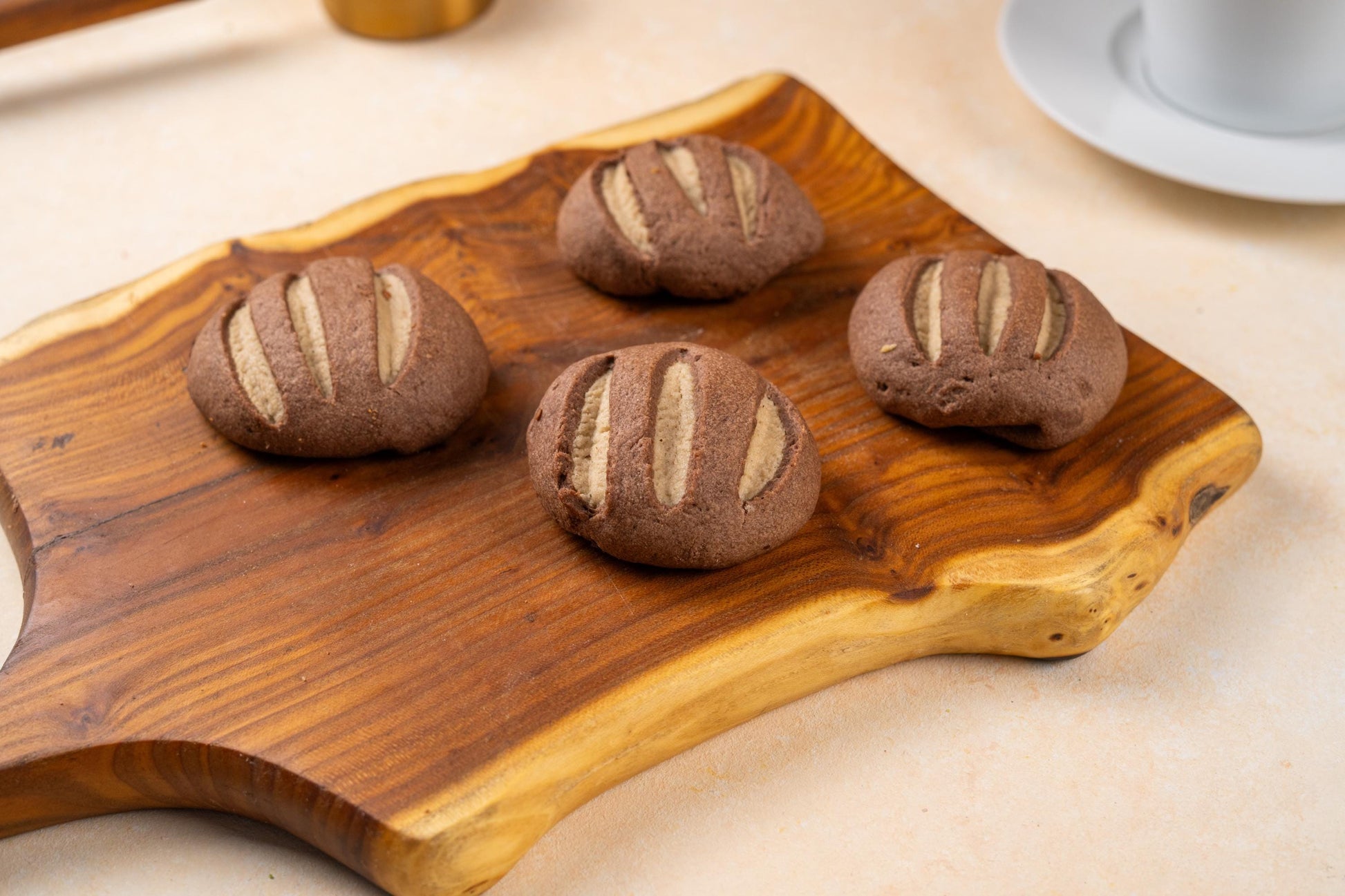 Tahini Filled Cookies, Handmade Gourmet Cookies, Cookie Gift Box, Coffee & Tea Treats, Bakery Treats
