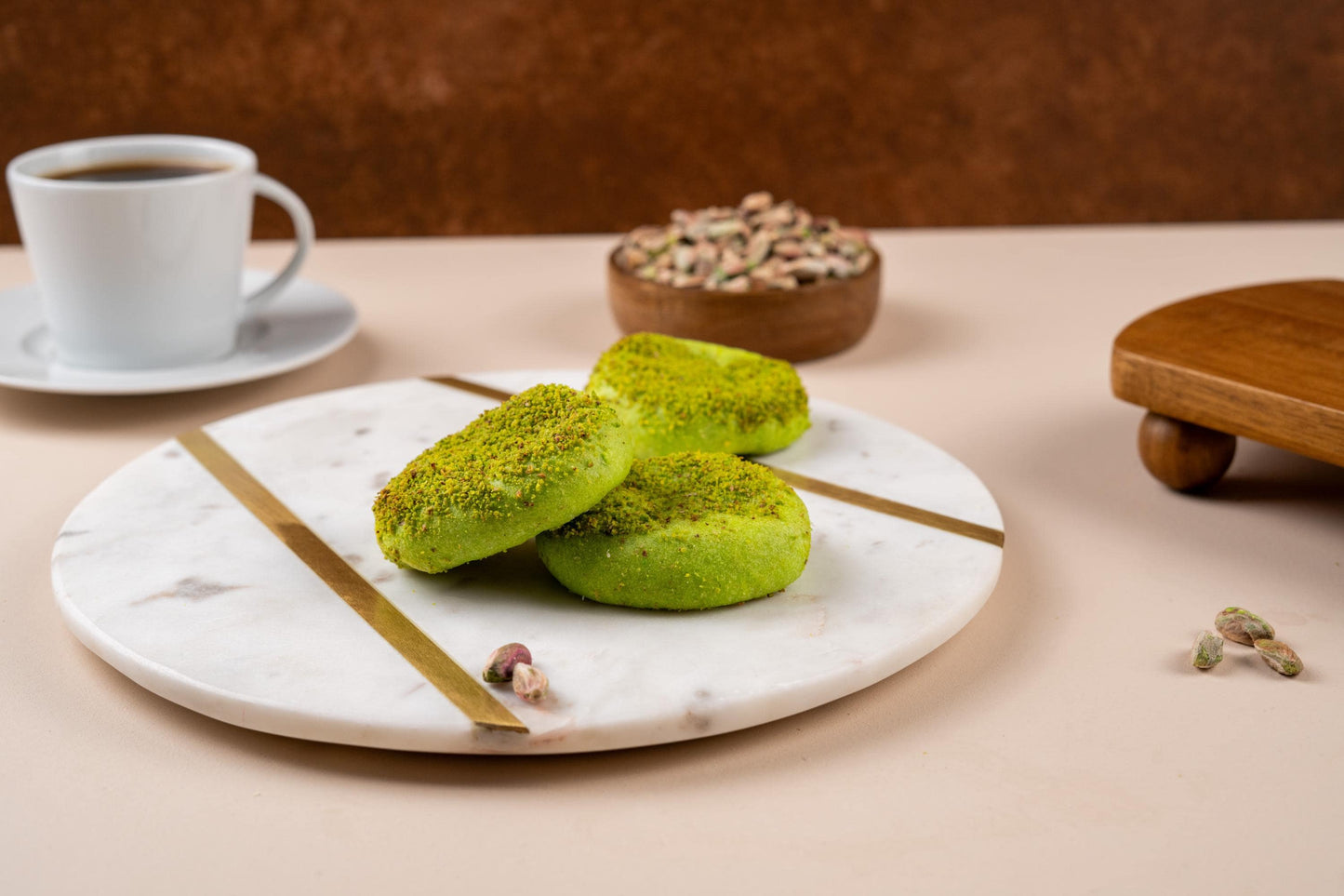 Dubai Style Chocolate Cookie, Antep Pistachio Cream Dessert, Premium Filled Pastry, Luxury Sweet Gift Box