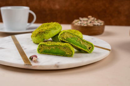 Dubai Style Chocolate Cookie, Antep Pistachio Cream Dessert, Premium Filled Pastry, Luxury Sweet Gift Box