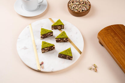 Pistachio Mosaic Cake, Chocolate Biscuit Cake, Handmade Gourmet Cake, Birthday Cake Gift Box, Turkish pastry