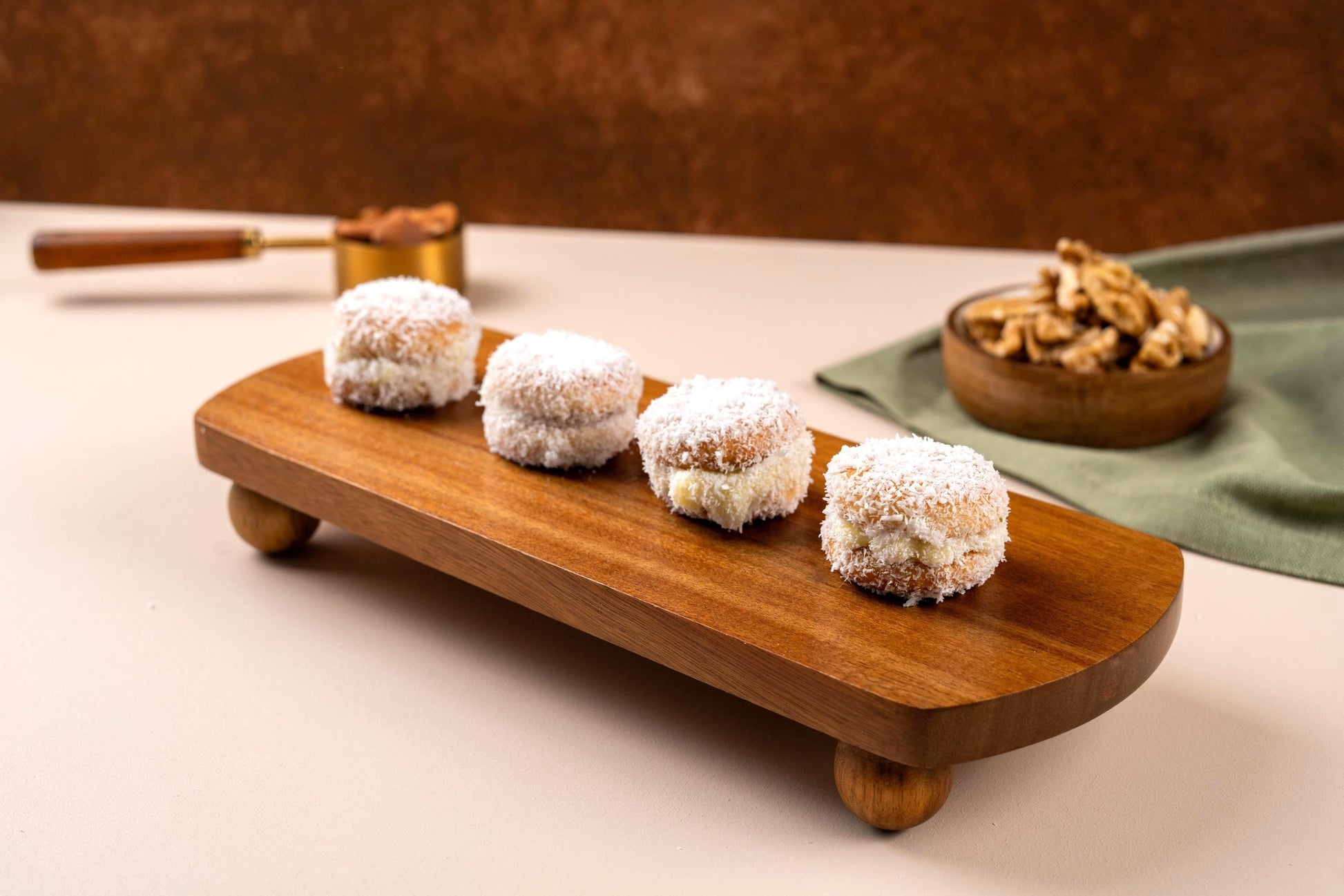 Milk Cream Biscuit Bites, Coconut Dessert Bites, Handmade Gourmet Sweet Gift Box, Birthday Dessert Treats